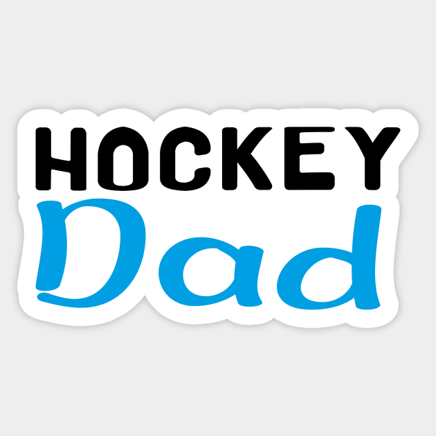 Hockey Dad funny hockey Sticker by ismail_store